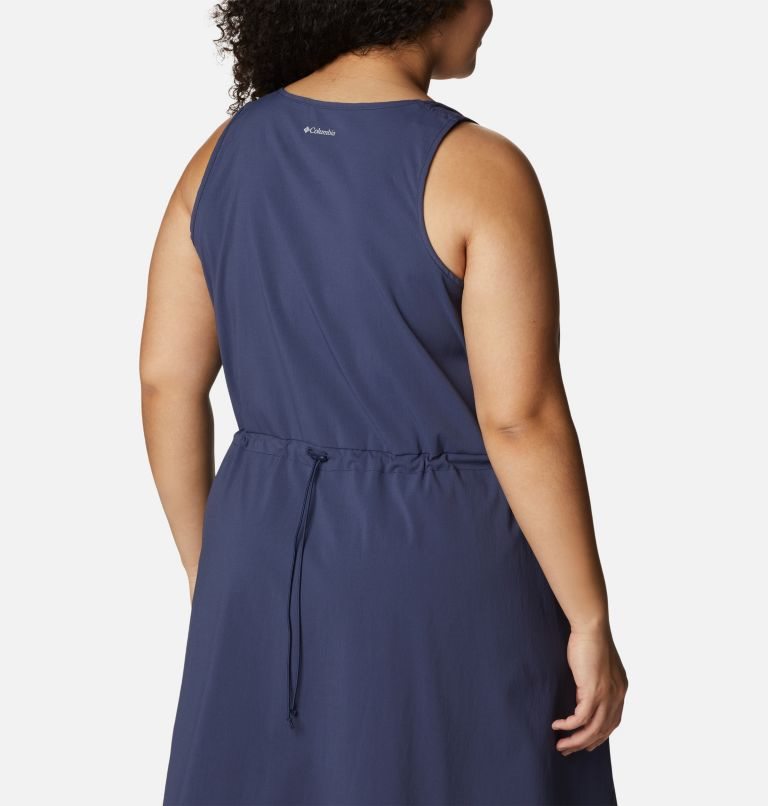 Women's Columbia On The Go Dress Navy | Plus Size CA-W61CA